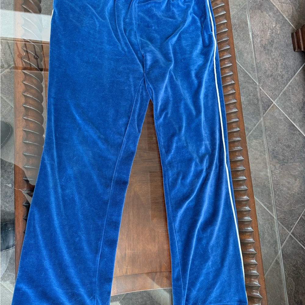 RARE Vintage Christian Dior Monsieur Blue Soft Velour Track Suit 80s-90’s - Picture 13 of 16
